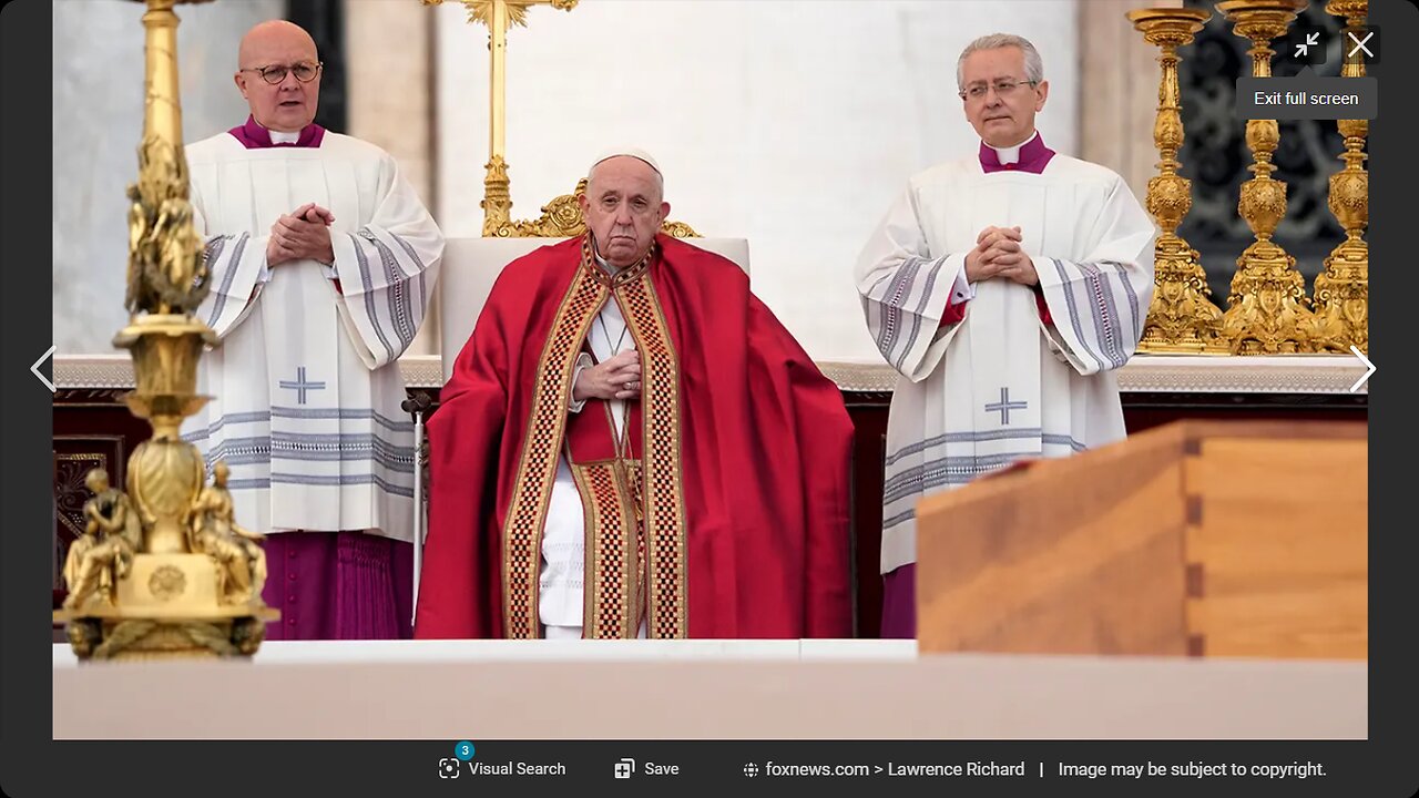 POPE FRANCIS DEAD... HE HAS TO MEET JESUS NOW.