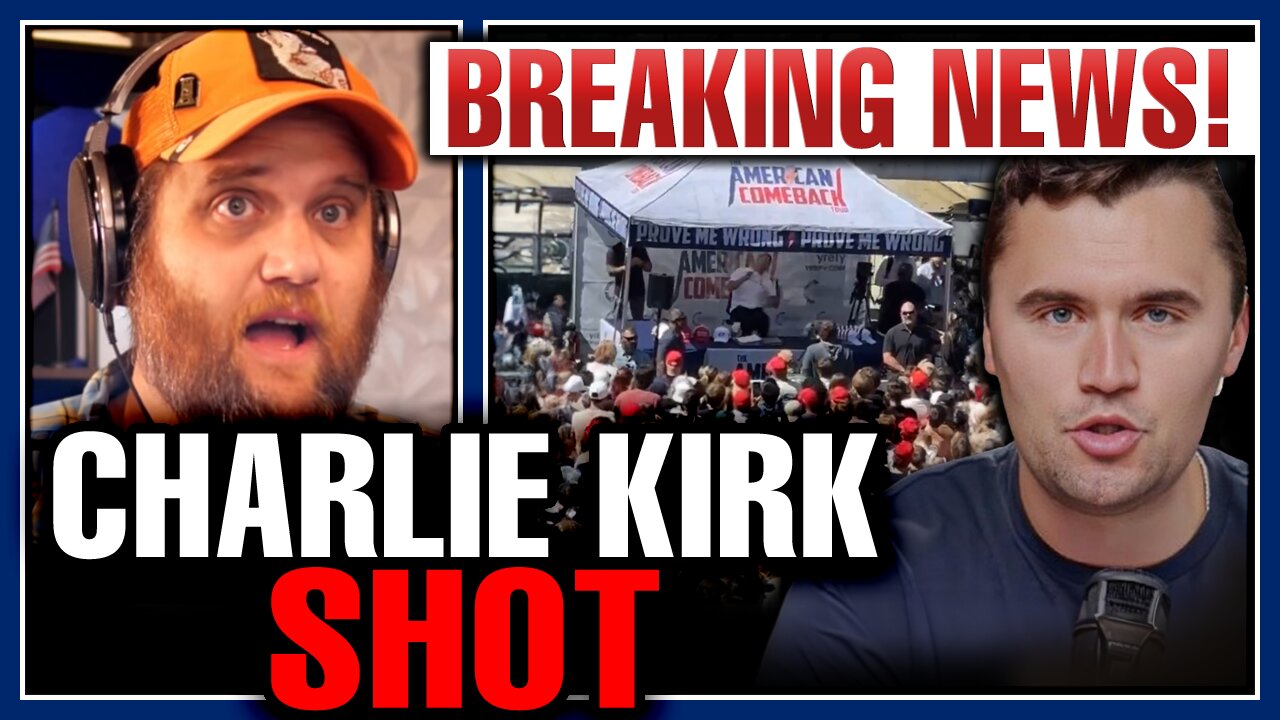 Charlie Kirk SHOT While Hosting TPUSA Event! Man In Custody