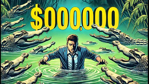 Would you swim with alligators for $10,000? 🐊💰