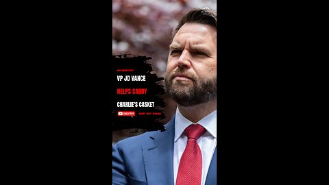 JD Vance Helps Carry Charlie Kirks Casket