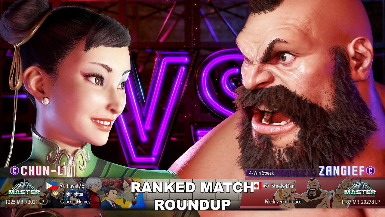 Kuya Kalbo SF6 Ranked Match Roundup. Chun Li Master Rank [Hori Fight Stick]