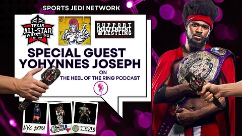 🔴 Meet INDEPENT Wrestling's Most Dangerous T.A.S.W Cruiserweight Champion Yohynnes Joseph