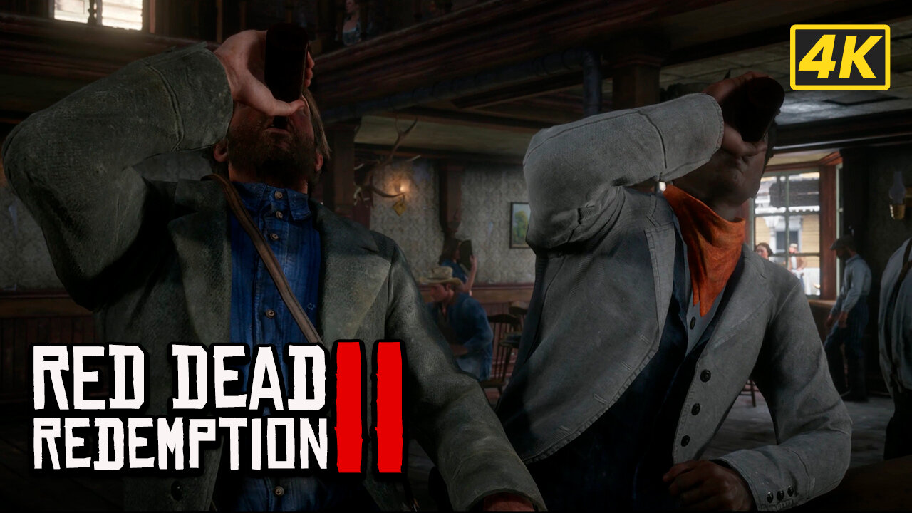 Sfida Ubriaca: Testa a Testa al Saloon - RED DEAD REDEMPTION 2 [BEST MISSIONS ITA 4K - PARTE 1]