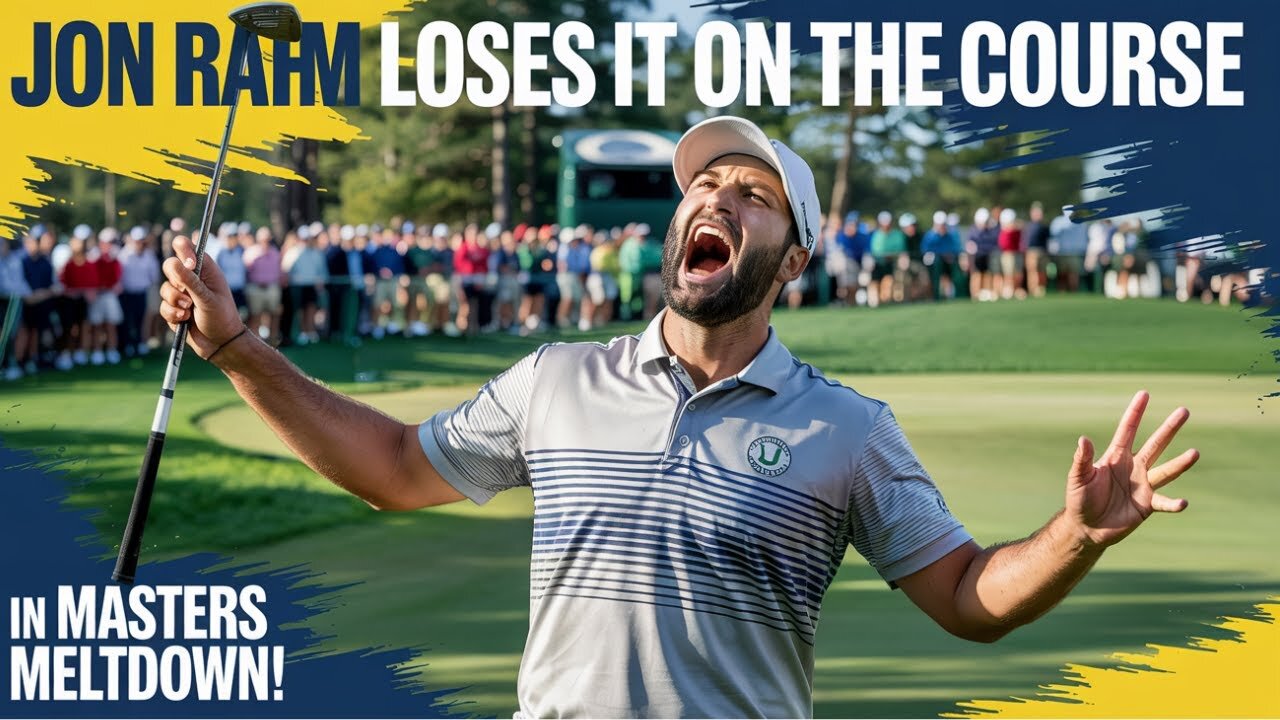 Jon Rahm LOSES IT on the Course in Masters Meltdown!