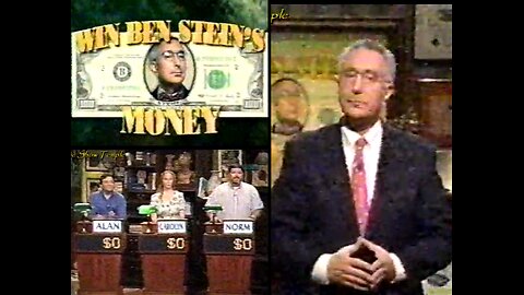 Win Ben Stein’s Money (Alan, Carolyn & Norm) – Vintage VHS Recording with Commercials