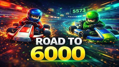 Road to 6000 VR | Chaotic Kart Racing Livestream With Friends