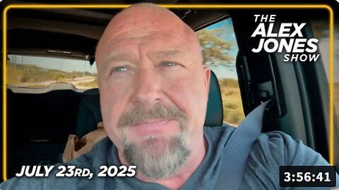 WEDNESDAY FULL SHOW 7/23/25 — Comedian Tim Dillon & Alex Jones Break Latest On Trump/Epstein Firestorm & Ask Who Is Really Running The White House! PLUS, After Obama Denied Spying On Trump, Gabbard Doubles Down, Releases Reports PROVING Obama Di
