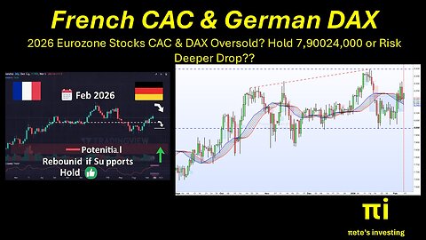 2026 Eurozone Stocks CAC & DAX Oversold? Hold 7,90024,000 or Risk Deeper Drop??