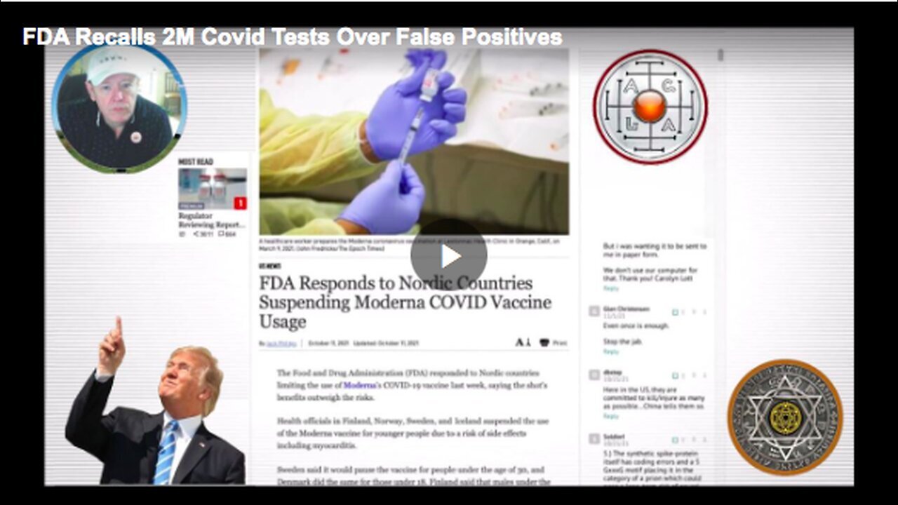 "Two Million COVID-19 Test Kits Recalled by FDA Due to False Positives"