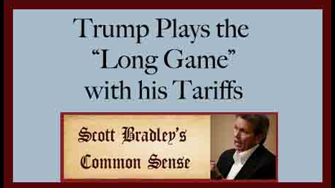 Trump Plays the "Long Game" with his Tariffs