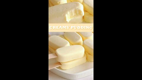 Rich and smooth homemade creamy pudding