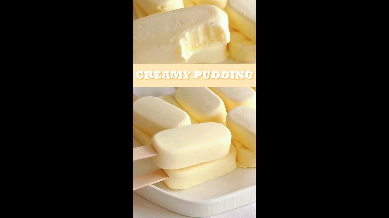 Rich and smooth homemade creamy pudding