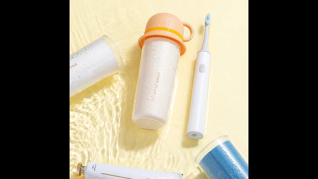 Four-In-One Family Set Travel Rinse Cup
