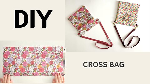 Cross Bag🍁✨ | DIY | Quick Easy Sewing