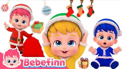 New Christmas Songs for Kids | Bebefinn Carols | Nursery Rhymes Compilation