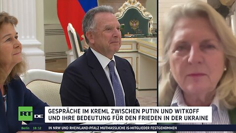 Putin-Witkoff-Treffen: USA und Russland verhandeln – EU behindert Friedensprozess