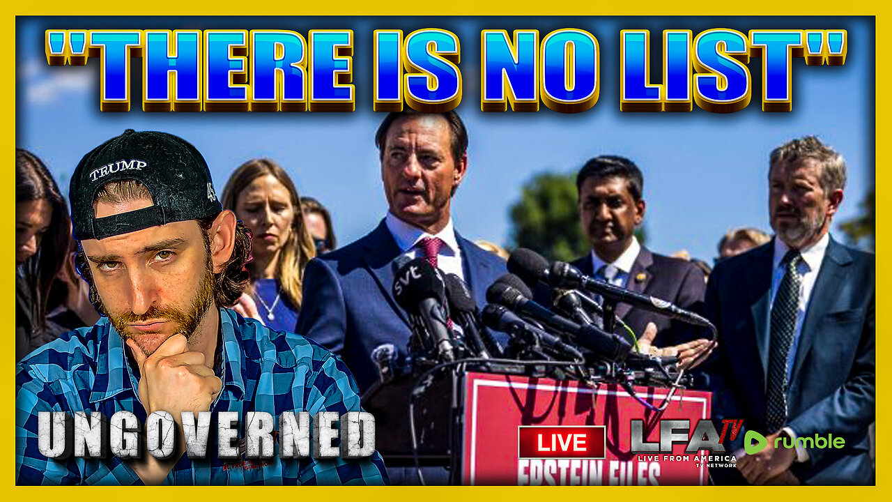 DAMNING ADMISSION MADE IN EPSTEIN SAGA | UNGOVERNED 9.4.25 10AM