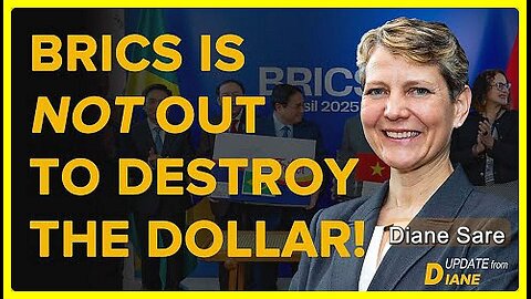 BRICS is Not Out to Destroy the Dollar • Diane Sare (Schiller Institute) •🕞5 min
