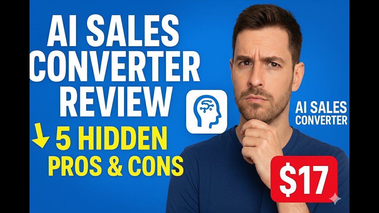 AI Sales Converter Review ⚡ 5 Hidden Pros & Cons (Is It Worth $17?)