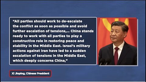 Red Dragon Enters the Fire: Xi Moves to Halt Iran-Israel War, Warns US & Israel!