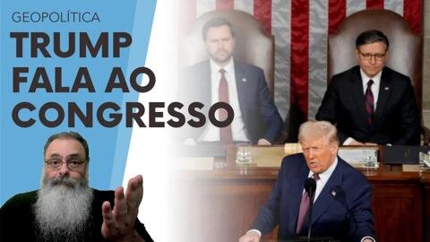 TRUMP fala ao CONGRESSO AMERICANO e CITA BRASIL como POSSÍVEL ALVO de TARIFAS COMERCIAIS RECÍPROCAS