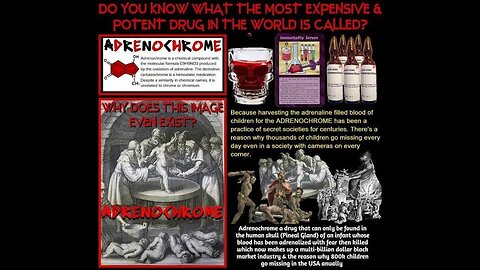 ADRENOCHROME DATA 1🐼