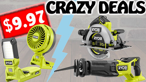 RYOBI Tool Deals I Couldn't Pass Up! 😲 Which One Would YOU Grab at Home Depot?