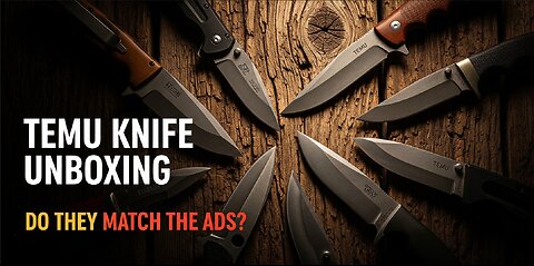 Are TEMU knives the same as the ads? TEMU TUESDAY