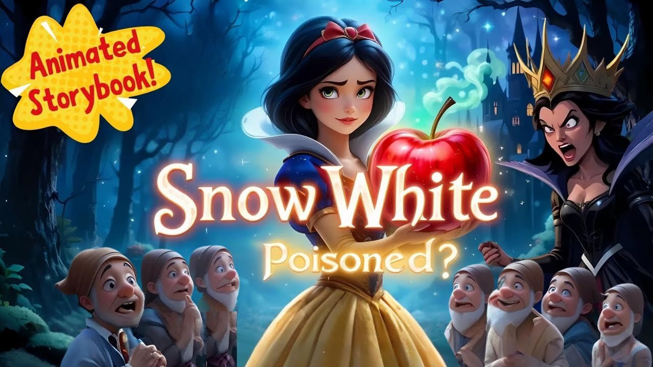Snow White and the Seven Dwarfs โ๏ธ๐| Animated Storybook | Read Aloud For Toddlers