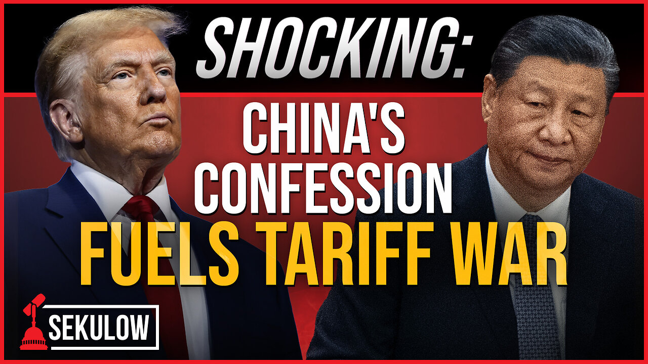 SHOCKING: China's Confession Fuels Tariff War