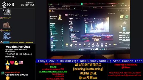 2025-09-15 07:01 EDT - Patriots Soapbox AM: with MykelJaye