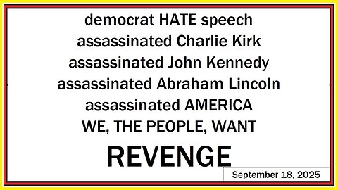 democrat HATE speech