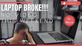 My Laptop Broke Down in El Salvador!