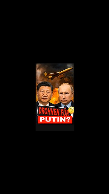 Drohnenkrieg gegen Ukraine: So hilft China Putin? 😱🔥