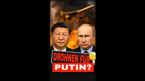 Drohnenkrieg gegen Ukraine: So hilft China Putin? 😱🔥