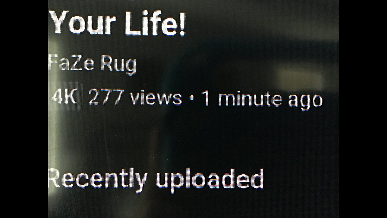 I Was Scrolling On YouTube And Found Something So Rare!
