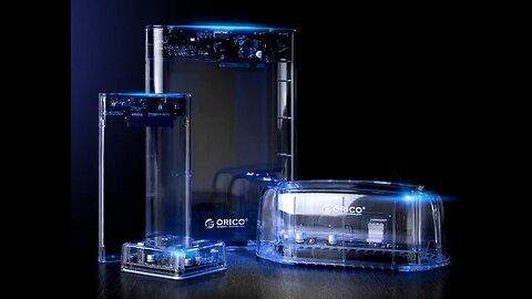 Full Transparent USB3.0 Hard Drive Adapter for Data Recovery