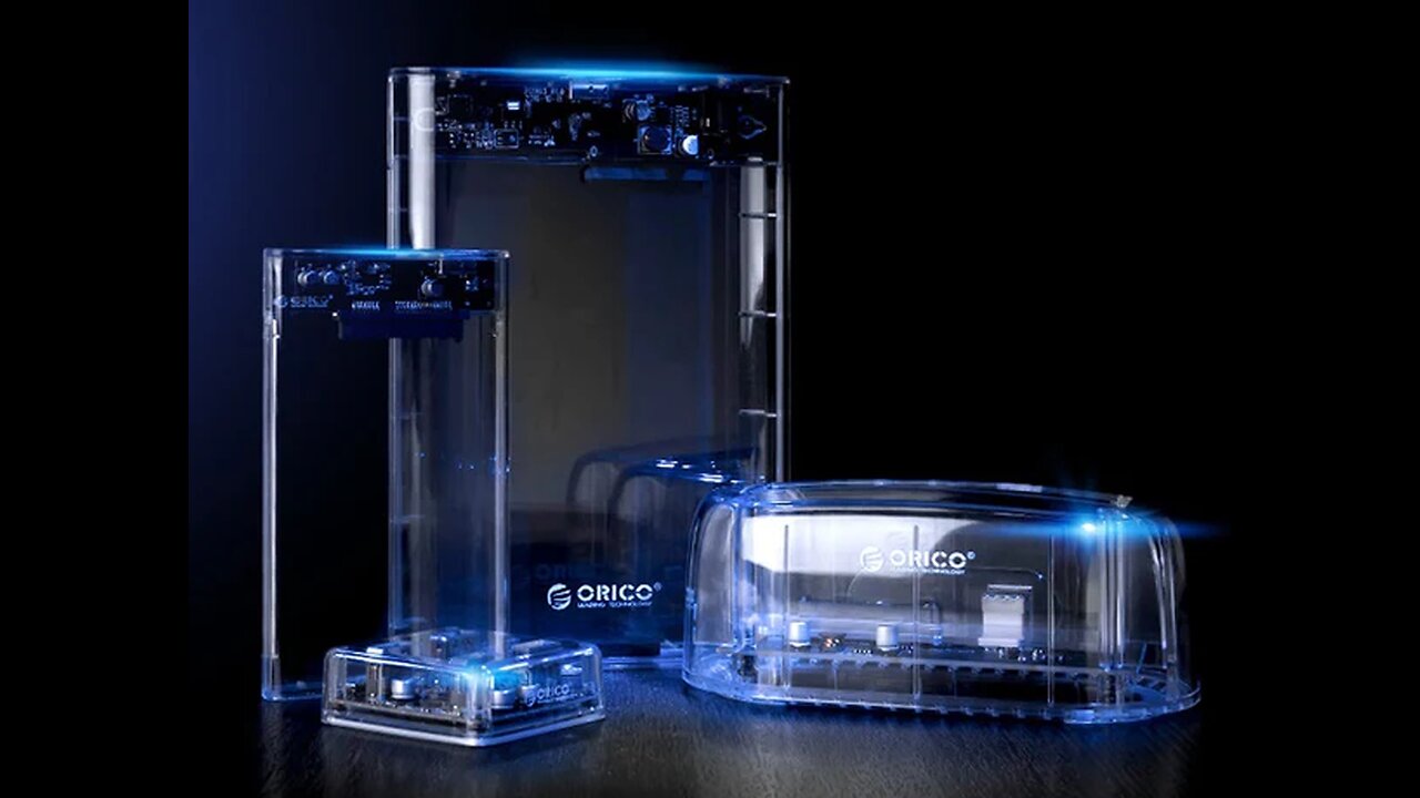Full Transparent USB3.0 Hard Drive Adapter for Data Recovery