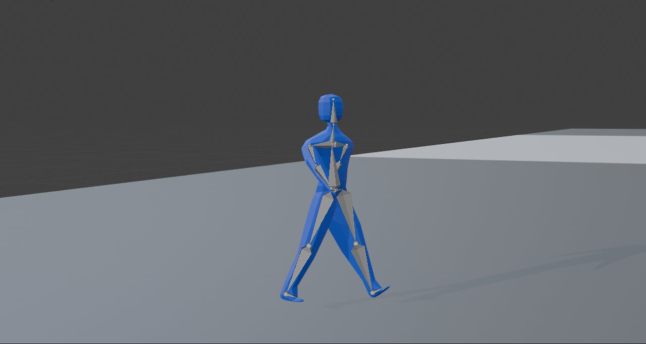 Basic walking cycle