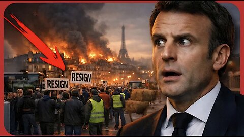 Macron and Husband Go Into Hiding in Paris Amid Farmer Revolt