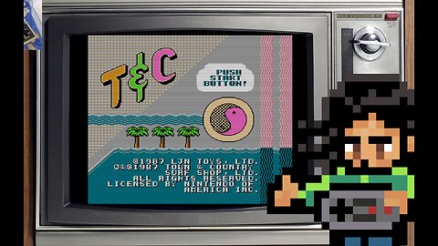 Town &Country Wood and Water Rage (1988) NES Kool Kat VS. Thrilla Gorilla Surf Fight.