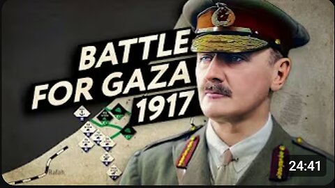 ⚔️ Battle for Gaza 1917 🌍 WW1’s Forgotten Middle Eastern Front | Historical Documentary