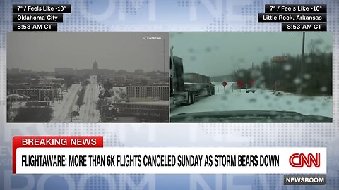 Blockbuster storm brings record cold, snow, ice, travel disruptions