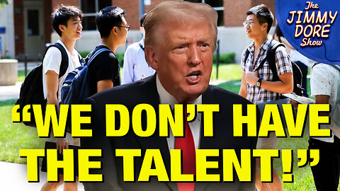 Trump IMPLODES Over Questions About Foreign Students At US Colleges!