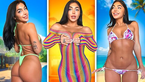 Emily Rinaudo BIKINI SWIMSUIT TRY ON HAUL 🥰