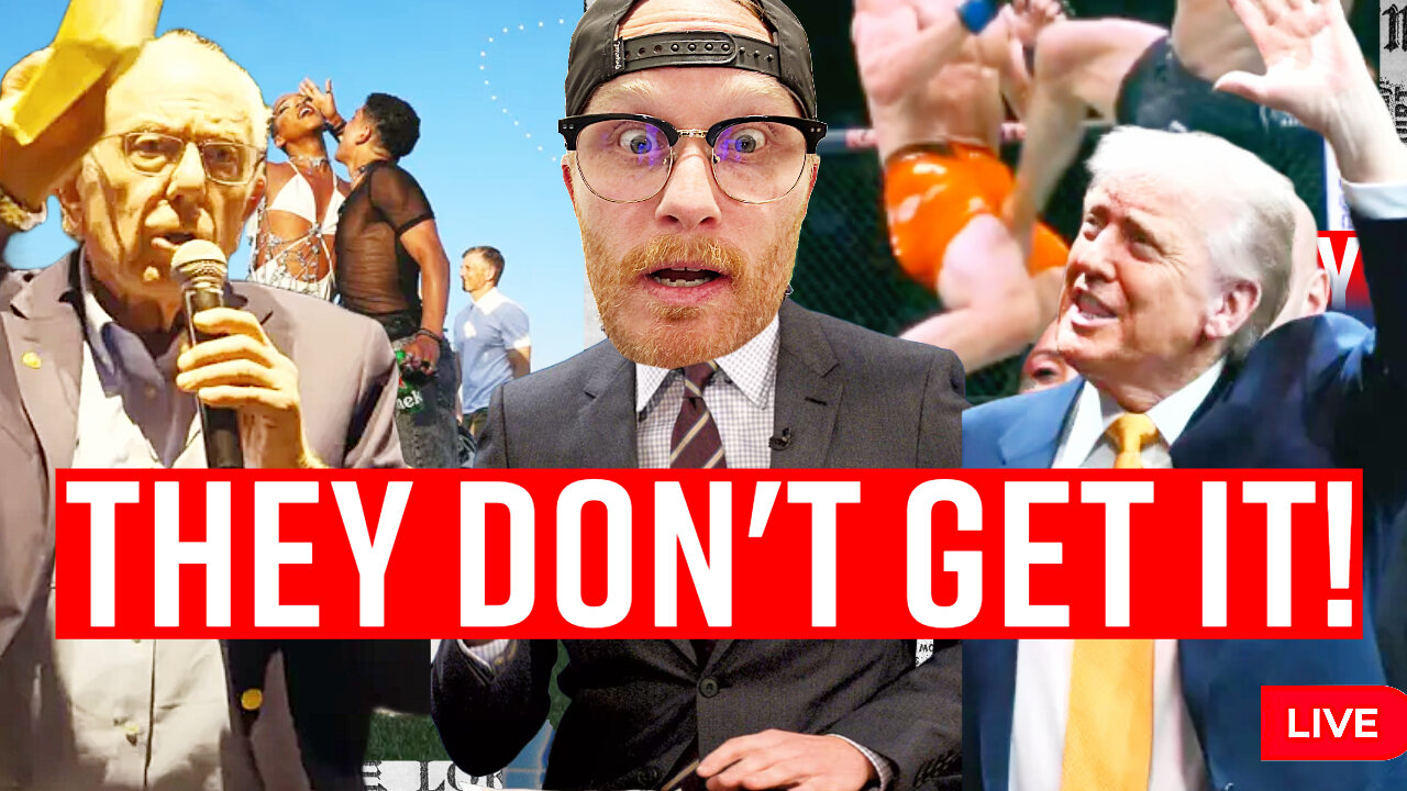 Bernie at Coachella vs Trump at UFC 💀 | Gen Z Debt, Drugged Voters & CULTURE WARS Explode