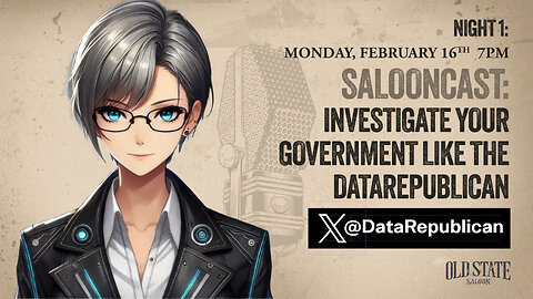 Investigate Your Government Like @DataRepublican