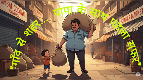 Mumbai Aaya Baccha | पापा का संघर्ष और मेरा सपना | Chapter 3"