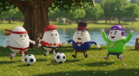 "The Great Humpty Dumpty Day Out 🥚 | Animated Short Film for Kids | Fun & Adventure!"