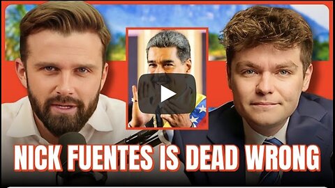 Jackson Hinkle ~ Calls out Nick Fuentes for supporting war in Venezuela